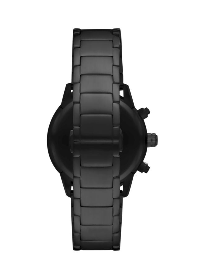 EMPORIO ARMANI Men Mario Stainless Steel Chronograph Watch AR11242 - Image 2